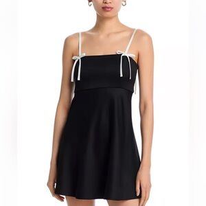 Alice and Olivia Morgan Babydoll Mini Dress NWT